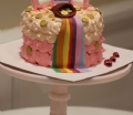 cupcake rainbow layer cake 