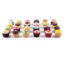 cupcake 24'lü Mini Karışık Paket