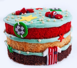 cupcake naked cake