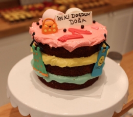 cupcake naked cake