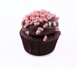 cupcake strawberry chocolate